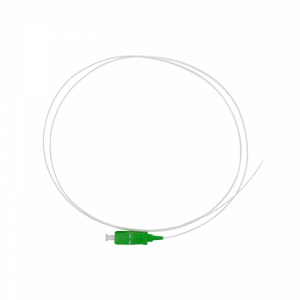 Cabo Pigtail (900µm) F.O.Monomodo Pré-conectorizado para Interior LSFH "SC/APC" 1m