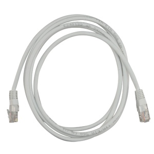 Cabo UTP Safire - Ethernet - Conectores RJ45 - Categoria 5E - 2 m - Cor branco