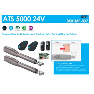 CAM ATS 5000 24V – KIT 8K01MP-037 – Für Flügeltore mit 2 Flügeln