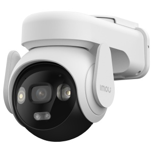 Cámara AOV PT Plus 6MP - Compatible con NVR IMOU - WiFi 6 Dual / 10000mAh - 3.6 mm / Autotracking / IR 25m + Super Starlight - Audio bidireccional / Sirena + Flash - IMOU SENSE humanos y vehículos