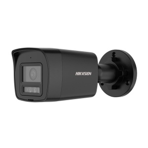 Cámara Bullet IP Hikvision gama Value - Resolución 4 Mpx (2688x1520) | Lente 2.8 mm - Luz híbrida 30 m | WDR 120 dB - Detección de movimiento 3.0 - Micrófono integrado | PoE - Grado de protección IP67