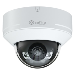 Câmara Dome IP gama E1 com AI-ISP - Sensor 1/1.8" grande abertura F1.0 Night Color X - Resolução 8 Mpx (3840x2160) | MicroSD - Lente 2.8 mm | Microfone incorporado | LED 20m - IA: Classificação de humanos e veículos | Contagem - Grau de proteção IP67 IK10