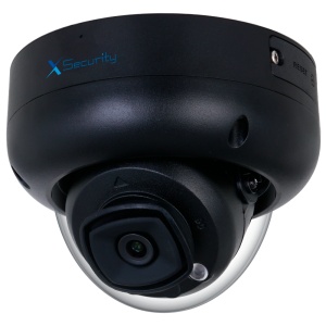 Cámara IP de torreta X-Security - 4 megapíxeles (2688 x 1520) - Lente de 2,8 mm - IR 50 m | Alarmas | Audio | Micrófono integrado - IR | MDS | Conteo de personas | Mapa de calor - MicroSD IP67 IK10 PoE [%VAR%] Salida HDMI PoE
