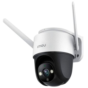 Cámara motorizada Cruiser 2C de 3 MP - WiFi 6 - 3,6 mm / Seguimiento automático / IR + Color - Audio bidireccional / Sirena + Flash - IMOU SENSE Personas y vehículos - Apto para exteriores / IP66