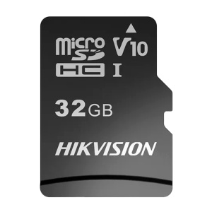 Cartão microSD Hikvision - Capacidade 32 GB - Classe 10 | Velocidade R/W: 92/15 MB/s - Ciclos E/P: até 200 - Câmaras Home, Smartphones, Tablets