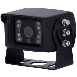 Chambre du véhicule avec support inclinable - Réglage vertical - Streamax compatible - AHD 1080p IV 2,8 mm - IP66 avec connecteur M12