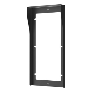 Cobertura para videoporteiro - Específico para Akuvox AK-E18C. - Medidas: 327 (Al) x 159 (Lg) x 37 (Pf) mm - Fabricado em aço galvanizado - Viseira para chuva - Montagem encastrada