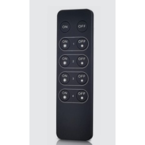 Comando RF 1 dimmer 4 Zonas Control Cor Simples