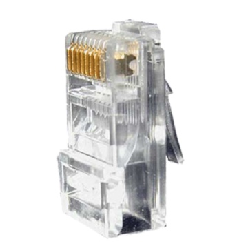 Connecteur - RJ45 Cat6 à cavate - Cable UTP Compatible - 20 mm (FO) - 10 mm (AN) - 5 g