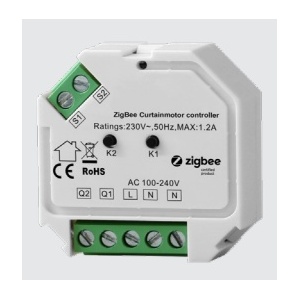 Controlador Estores ZIGBEE 240Vac 2x2A