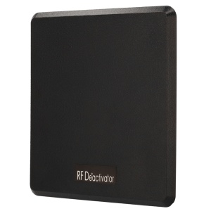 DÉATIVATEUR ANTIRRROUP EAS - Secrétaire Déactivateur électronique RF 8,2 MHz Technologie - Pour les auto-compositeurs - Dimensions: 240 (AN) x 240 (al) mm - Convient à tous les types de magasins