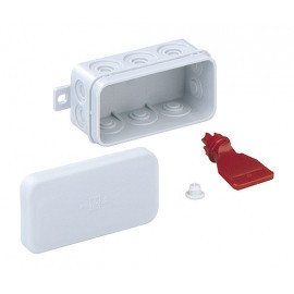 Dérivation de la boîte Mini 25-L 89x43x38mm IK07 IP55 VDE
