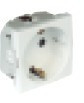 EFAPEL - 45129SAL Tom Schuko Alv Planes Obtur - 2 Mód Alumina - 5603011619220