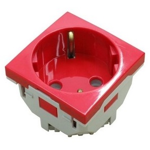 EFAPEL - 45131SVM SCHUKO PURPOSE - 2 RED MOD - 5603011049140