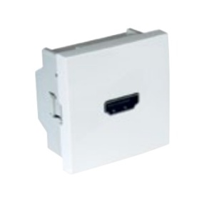 EFAPEL - 45436SPL HDMI Plot Screw connection - 2 Platinum MO - 5603011620004
