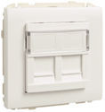 EFAPEL - 50442SMF ARO avec module double P / Connecteurs RJ45 IVORY - 5603011580872