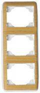 EFAPEL - 70932TAG Triple Vertical Antiracite/Mahogany Mirror - 5603011047757
