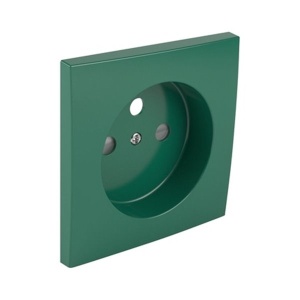 EFAPEL - 90652TVD CENTRO P/TOMADA FRANCESA C/OBTURADOR VERDE - 5603011075460