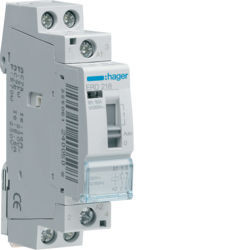 ERD218 - Relé dominio 16A, 1NA+1NF, 24V 1M HAGER Ean:3250612400508