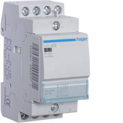 ESL425 - Contactor 25A, 4NA, 12V 2M HAGER EAN:3250612400911