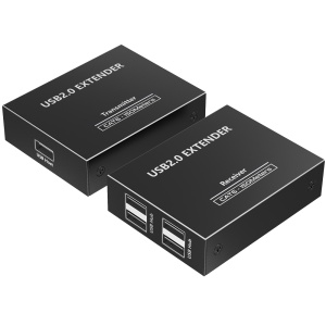 Extensor USB 2.0 LAN - 1 entrada USB - 4 saídas USB - Comprimento máximo da conexão 150m - Plug and Play