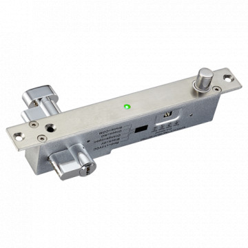Fechadura de segurança electromecânica - Modo abertura Fail Secure (NO) - Força de retenção 1000 Kg - Sensor de estado porta - Fechamento automático programável - Cilindro Euro incluído com chaves