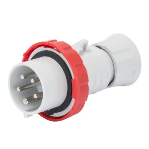 Ficha móvel, IP66/IP67/IP68/IP69, 3P+N+T, 16 A, 400 V, 6 h