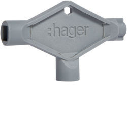 FZ850 - Universal Plastic Key Hager EAN: 3250612768509