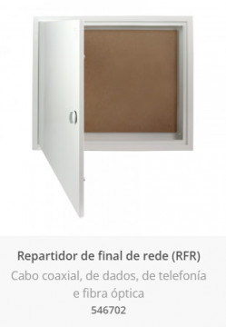 Gabinete a Par de Cobre/Coaxial/Fibra