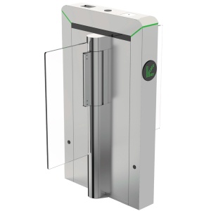 Garnitiquet à double accès bidirectionnel - porte compacte avec barrière acrylique articulée - horaire, alarmes et modes d'ouverture - étape 900 mm Dimensions | 5 000 000 cycles - en acier inoxydable SUS304 - compatible avec les systèmes tiers
