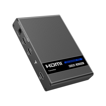 HDMI/USB-Extender über CAT6-Ethernet-Kabel – Sender und Empfänger – Reichweite 70 m – bis zu 4K – unterstützt S/PDIF-Audioausgabe