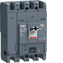 HEW631NR - Disjuntor P630 Energy 4P-4D 630A 70kA HAGER EAN:3250613197421