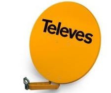 High Quality Offset Parabolic Antenna QSD 75 Aluminum G 38.5dBi Orange