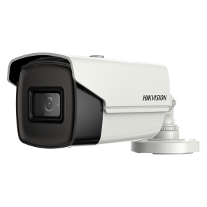 Hikvision câmara Bullet 4en1 Gama PRO - Resolução 5 Megapixel (2560x1944) - Lente 2.8 mm - Ultra Low Light | WDR (130 dB) - EXIR 2.0 IV alcance 60 m - Impermeável IP67 | Posicionamento 3 Eixo