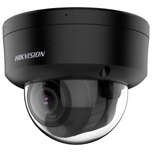 Hikvision - Câmara Dome IP da gama PRO - Resolução 8 Megapixel (3840x2160) - Lente 2.8~12 mm | MicroSD | IP67, IK10 - Luz híbrida alcance 40 m | Microfone em array - AcuSense | MD 2.0 | Alarmes | Áudio | PoE