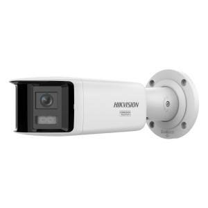 Hikvision câmara IP Bullet gama PRO ColorVu3.0 - Resolução 8 MPx | PoE IEEE802.3at | 180º - ColorVu3.0: imagem a cores HIKAI-ISP F1.0 1/1.8" - 2.8 mm | Microfone dual | Luz híbrida até 40m - AcuSense3.0 | Sirene e flash de dissuasão - Alarmes | IP67 | NEM