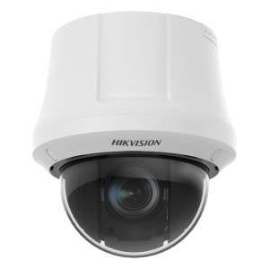 Hikvision dome motorizado IP gama PRO - Resolução 8 Mpx (3840x2160) - Lente 6.5~162.5 mm | Zoom óptico 25X - Alarmes | Áudio | PoE+ - Velocidade máxima 160º/s - Encaixável | MicroSD | IP54