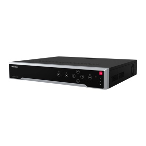 Hikvision - Gama PRO - Gravador NVR 32 CH IP - Resolução máxima 32 Mpx - Largura de banda 256 Mbps | Alarmes | Áudio - Suporta 4 discos rígidos | POS