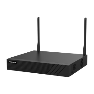 Hikvision gravador NVR 4 CH IP gama VALUE - Resolução máxima 8Mpx - Largura de banda 40 Mbps - Áudio | Wi-Fi 2.4 GHz - Admite 1 disco rígido - Deteção de movimento 2.0 1 canal