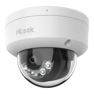 HiLook cámara Domo IP - Resolución 4 Megapixel (2560x1440) - Lente 4 mm - Micrófono integrado - Luz híbrida 20 m | PoE IEEE802.3af | Interior - Detección de movimiento 2.0 (sólo humanos)