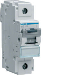 HMX120 - Disjuntor 1P 20A C 50kA 1,5M HAGER EAN:3250613231835