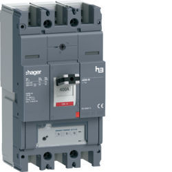 HNJ400GR - Breaker X630 LSNI 3P -3D 400A 40KA HAGER EAN: 3250613198350