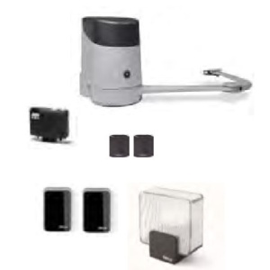 HYKEBDKCE - NICE Kit para portões de batente com folhas até 3mt, 24 Vdc