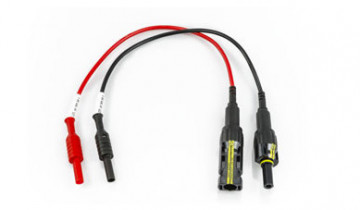KITPCMC4 - HA000758 Kit incluindo 2 adaptadores Multi-Contact 4 (banana para conector macho MC4 / banana para conector fêmea MC4)