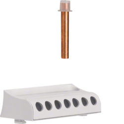 KJ07NB - Supplementary neutral bar 100a 7 lig. Hager EAN: 3250613803667