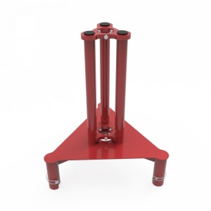 Lanço Ponta Torre 450XL GQ+Vermelho 0,5m (Ømáx mastro 62mm)
