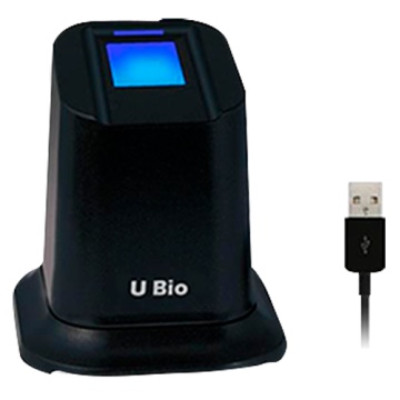 Lector biométrico ANVIZ - Impresiones digital - Grabación seguro e confiable - Comunicación Miniusb - Enchufar &amperio; Jugar - Tiempo de grabación < 20 ms