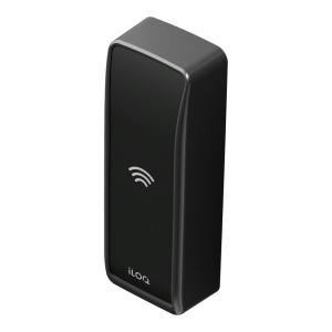 Lector de acceso para marcos - Acceso por tarjeta MF y NFC - Indicador LED y acústico - RS485 - Compatible con controladoras iLOQ - Apto para exterior IP67 | IK09