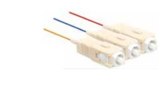 LM -020S3SCPK06 - Pygtails 6 Pygtails MM OM3 900um SC/PC LightMax