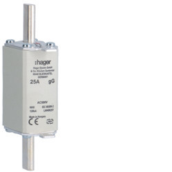 LNH0025T - NH0 GG 25A 500V Knife Fuse
